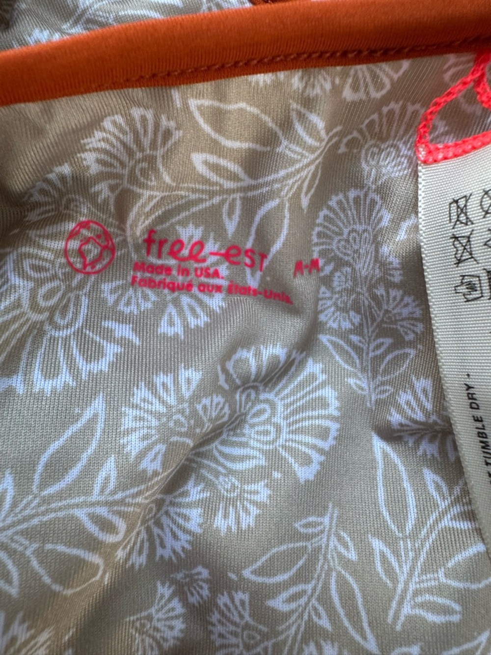 Free People free-est Amber One-Piece Swimsuit in Woodstock | NWOT - Picture 8 of 8